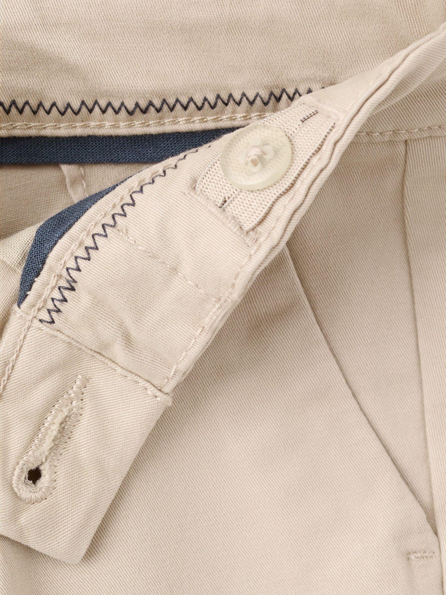 Product image 4 of 4, which shows Mango Kids' Chino Trousers, Light Beige, 12-18 months