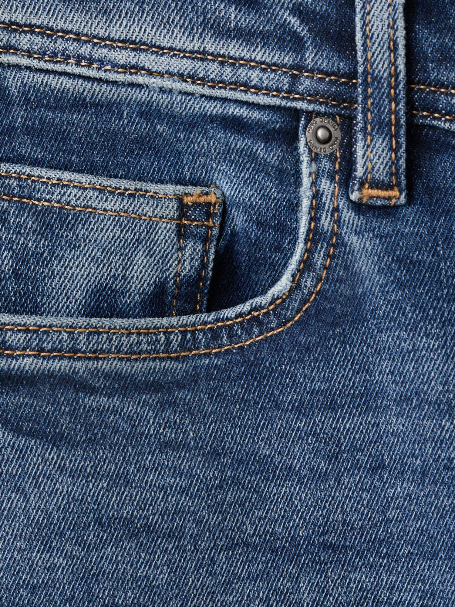 Product image 5 of 8, which shows Mango Jan Slim Fit Jeans, Blue, 29