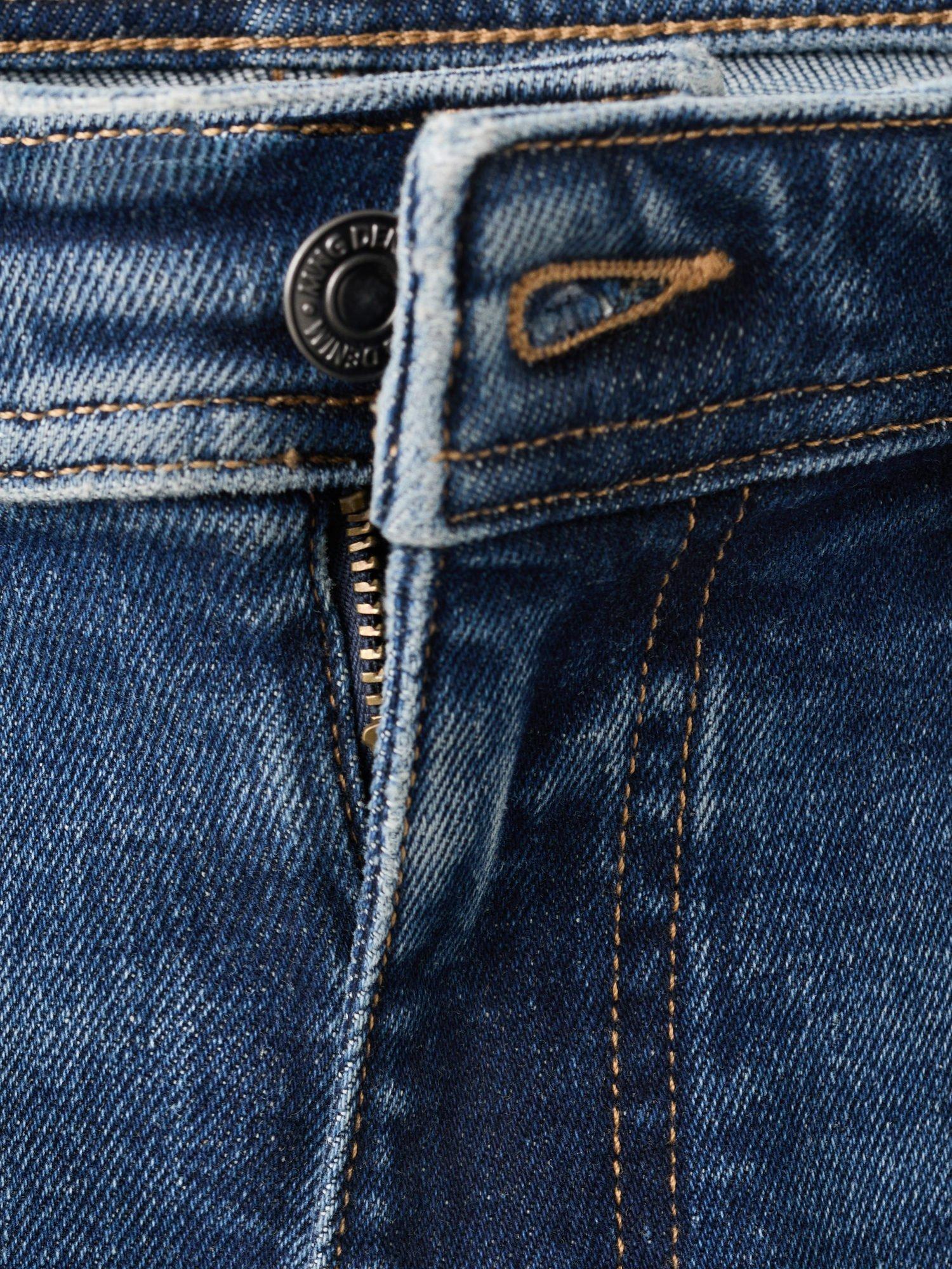 Product image 8 of 8, which shows Mango Jan Slim Fit Jeans, Blue, 29