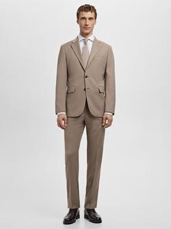 Mango Emeritol Slim Fit Cotton Poplin Shirt - view 2, White