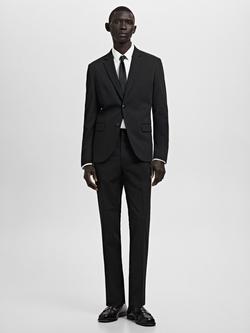 Mango Emotion Slim Fit Cotton Blend Shirt - view 2, White