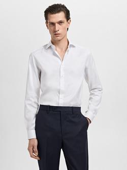 Mango Marta Cotton Shirt, White, White