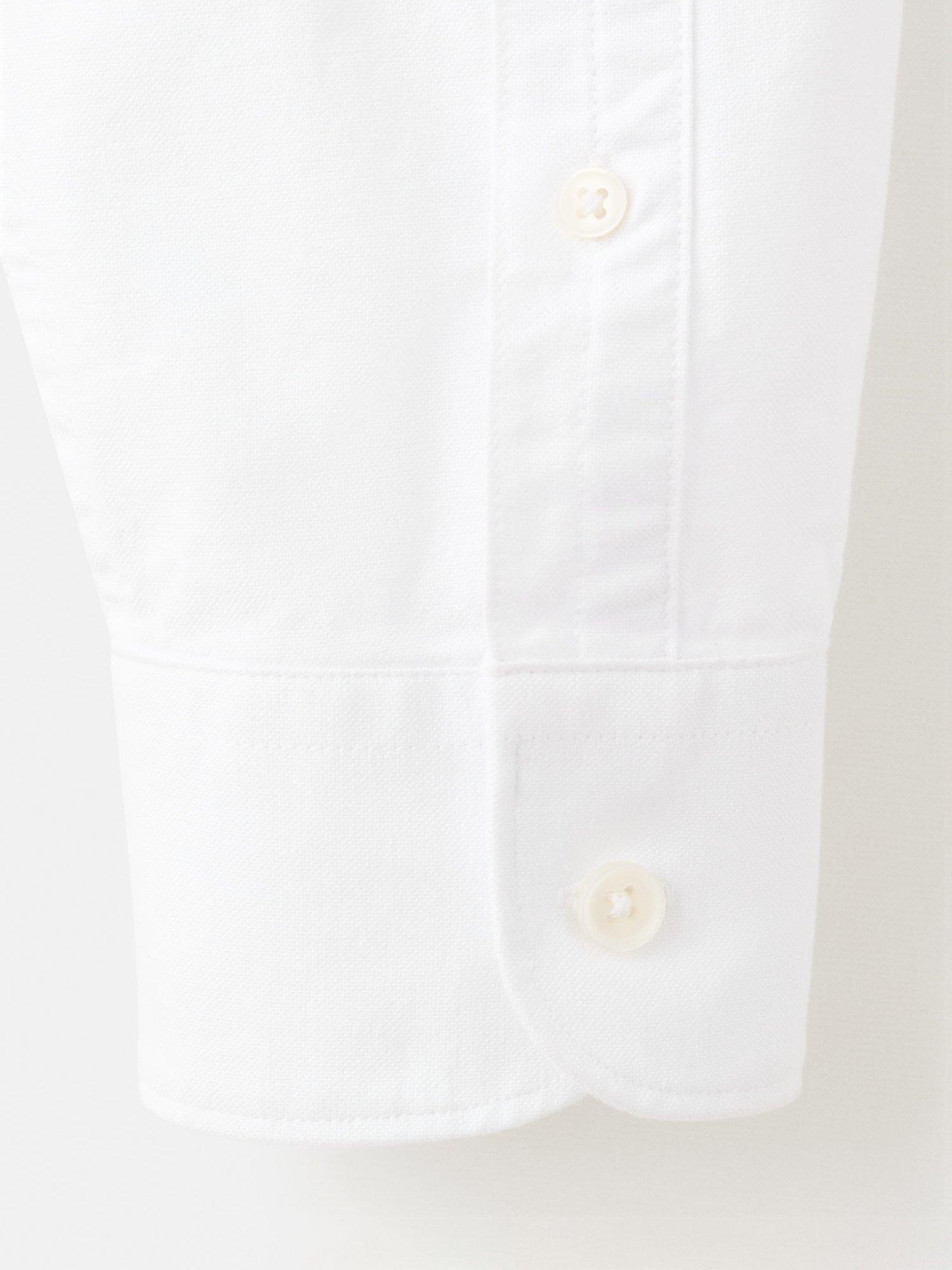 Product image 5 of 7, which shows Mango Cotton Oxford Shirt, White, XS