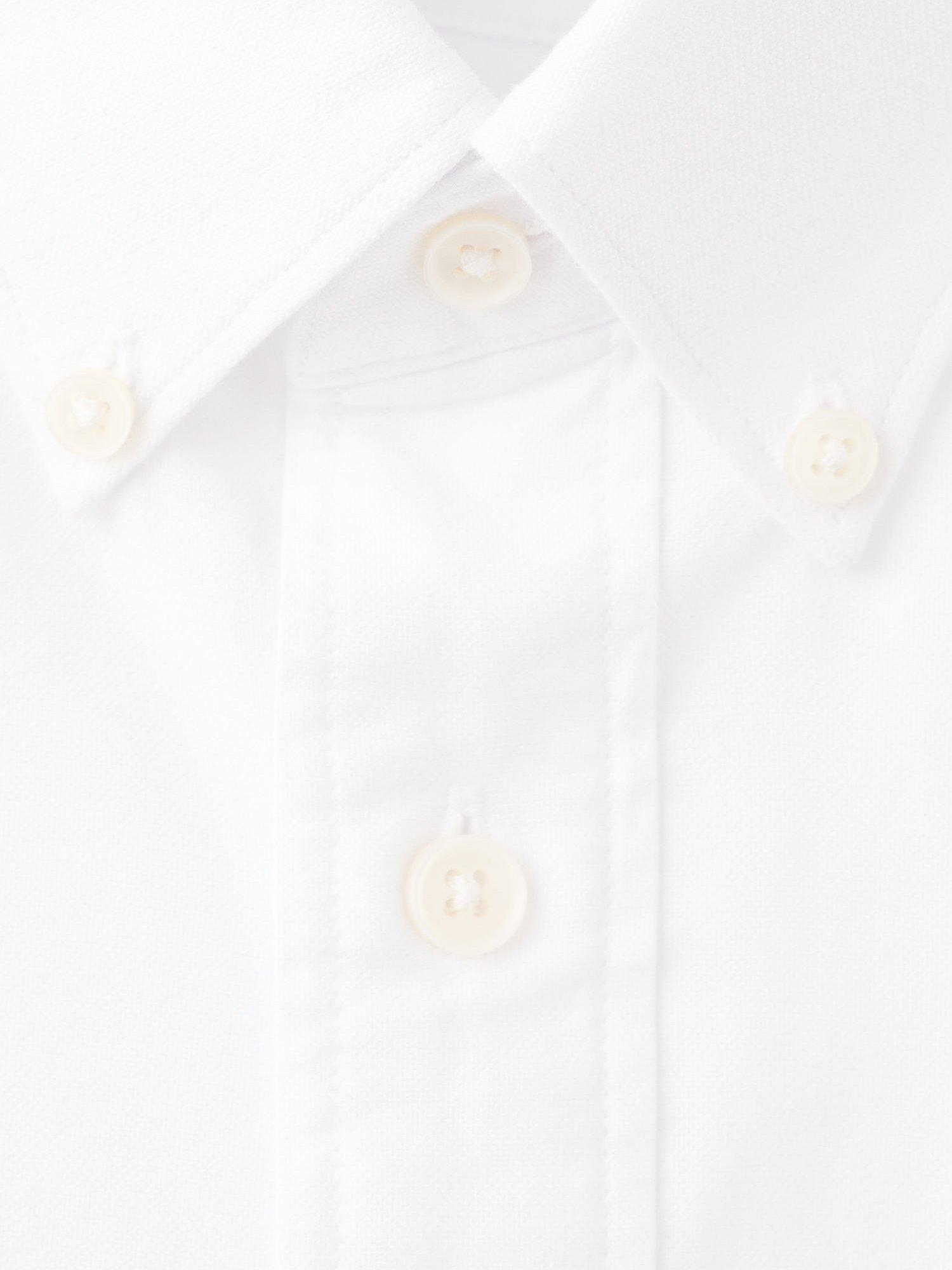Product image 7 of 7, which shows Mango Cotton Oxford Shirt, White, XS