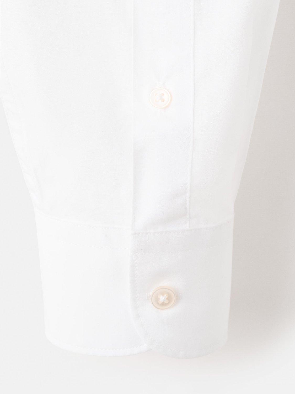 Product image 5 of 8, which shows Mango Play Cotton Shirt, White, XS