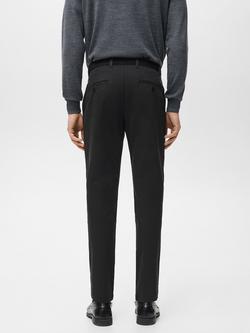 Mango Prato Straight Fit Chinos - view 2, Black