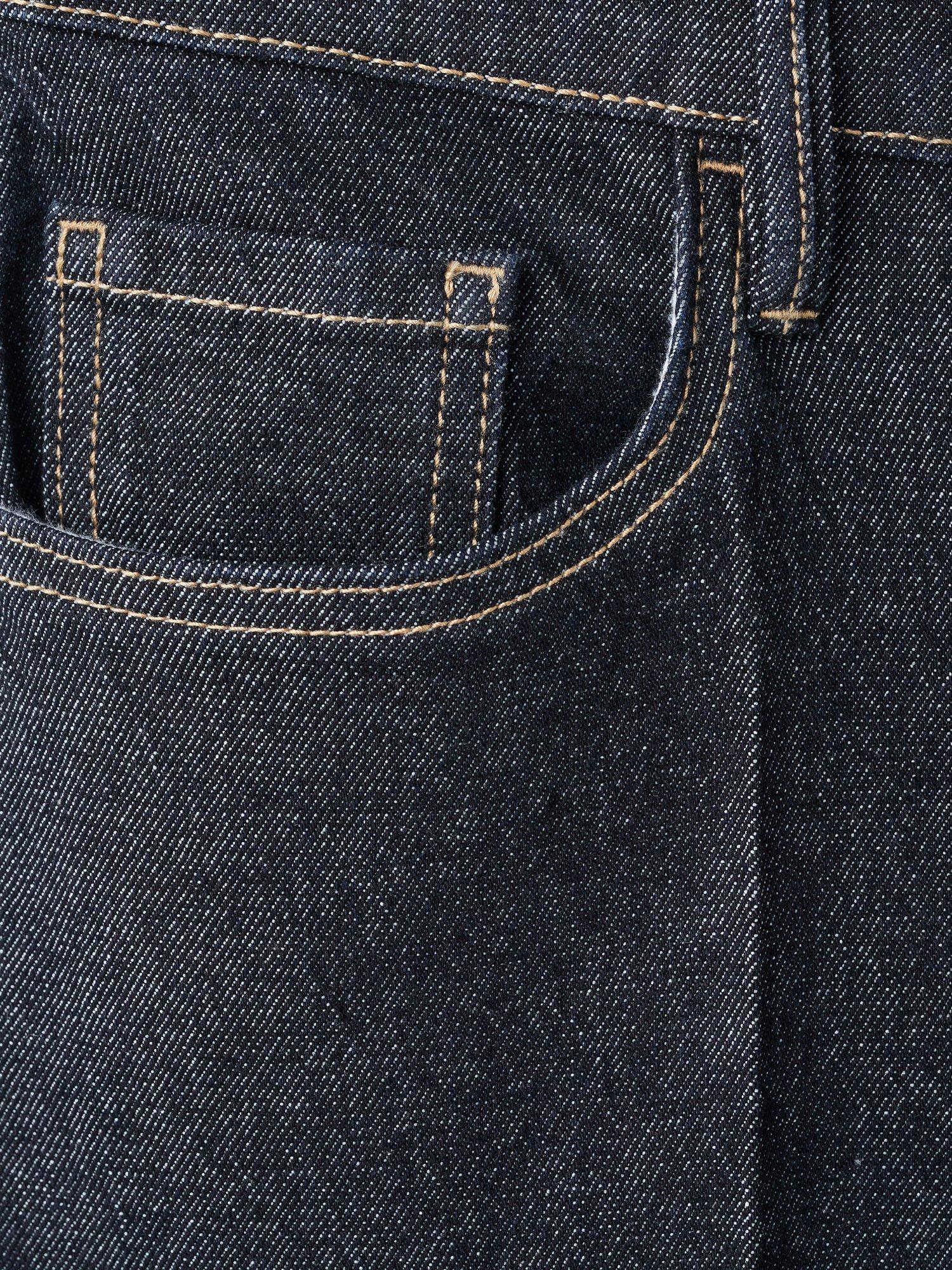 Product image 5 of 8, which shows Mango Elise High Waist Wide Leg Jeans, Blue, 10