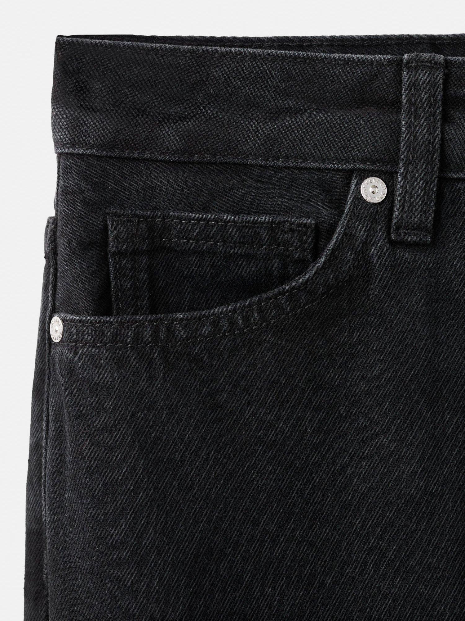 Product image 5 of 8, which shows Mango High Rise Mom Jeans, Open Grey, 10