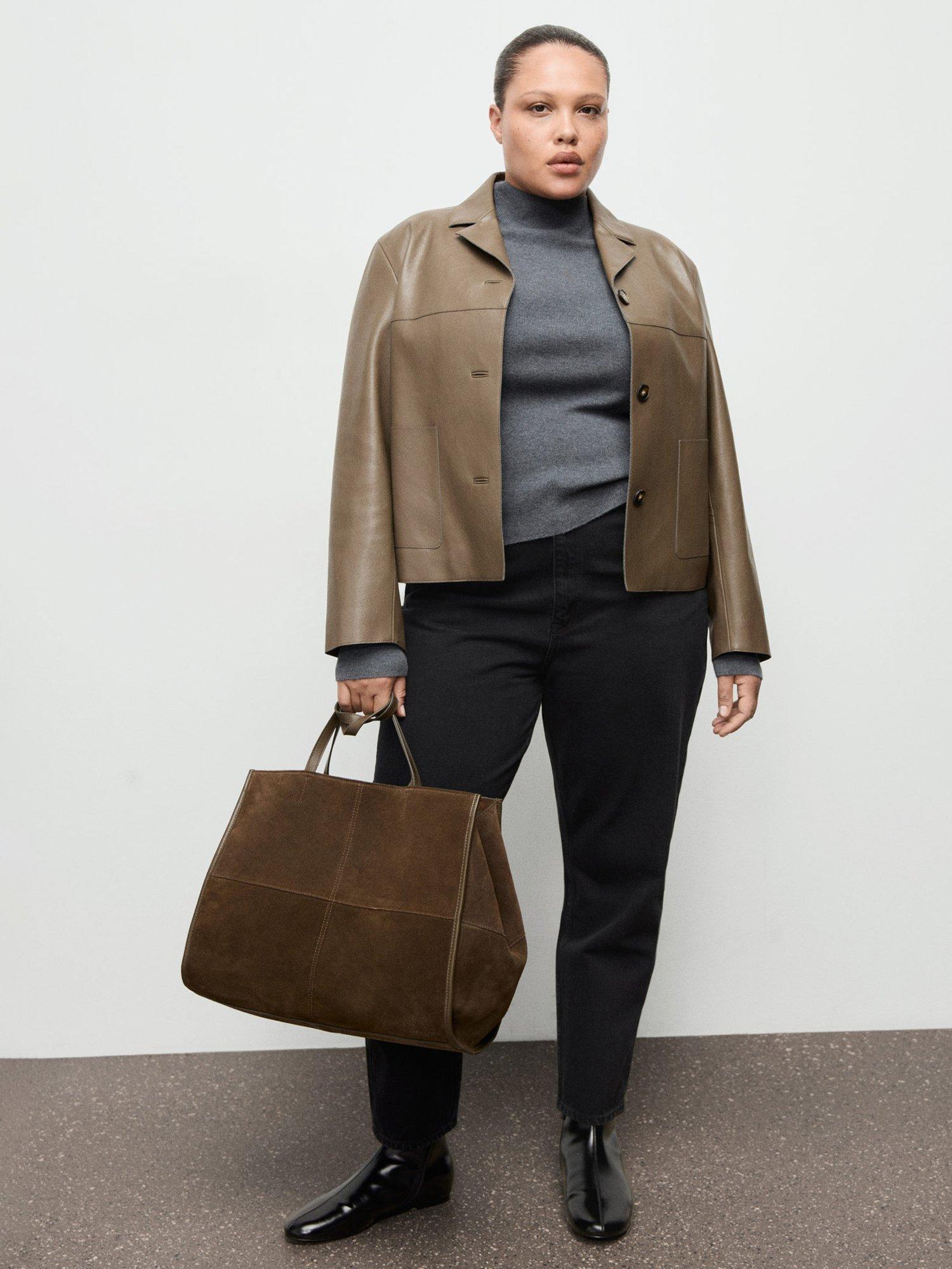 Product image 7 of 8, which shows Mango High Rise Mom Jeans, Open Grey, 10