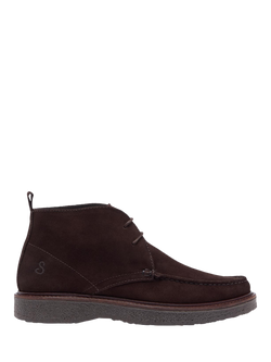Oliver Sweeney Xixona Suede Lace Up Chukka Boots, Chocolate, Chocolate
