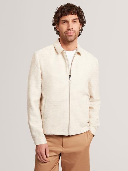 Ted Baker Rustich Harrington Jacket, Natural, Natural