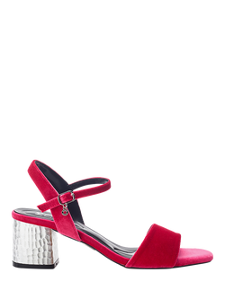 Moda in Pelle Nareena Open Toe Heeled Sandals, Pink, Pink