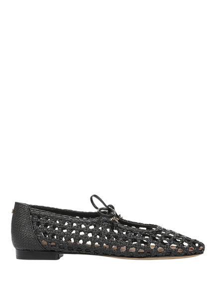 Sam Edelman Marcie Woven Ballerina Pumps, Black, Black