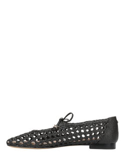 Sam Edelman Marcie Woven Ballerina Pumps, Black - view 2, Black