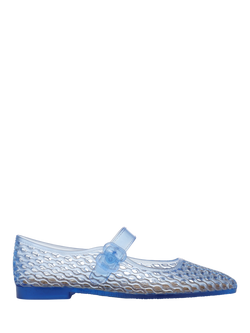 Sam Edelman Michaela Jelly Mary Jane Ballerina Pumps, Soft Blue