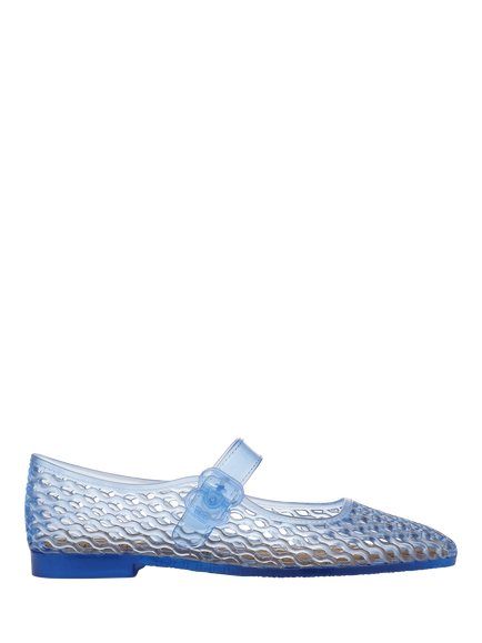 Sam Edelman Michaela Jelly Mary Jane Ballerina Pumps, Soft Blue