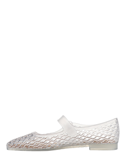 Sam Edelman Michaela Jelly Mary Jane Ballerina Pumps - view 2, Clear