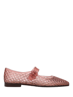 Sam Edelman Michaela Jelly Mary Jane Ballerina Pumps, Pink Lily