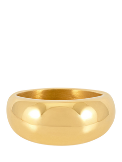 Estella Bartlett Domed Statement Ring, Gold, Gold