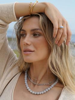 Estella Bartlett Cabachon Gemstone Ring - view 2, Gold