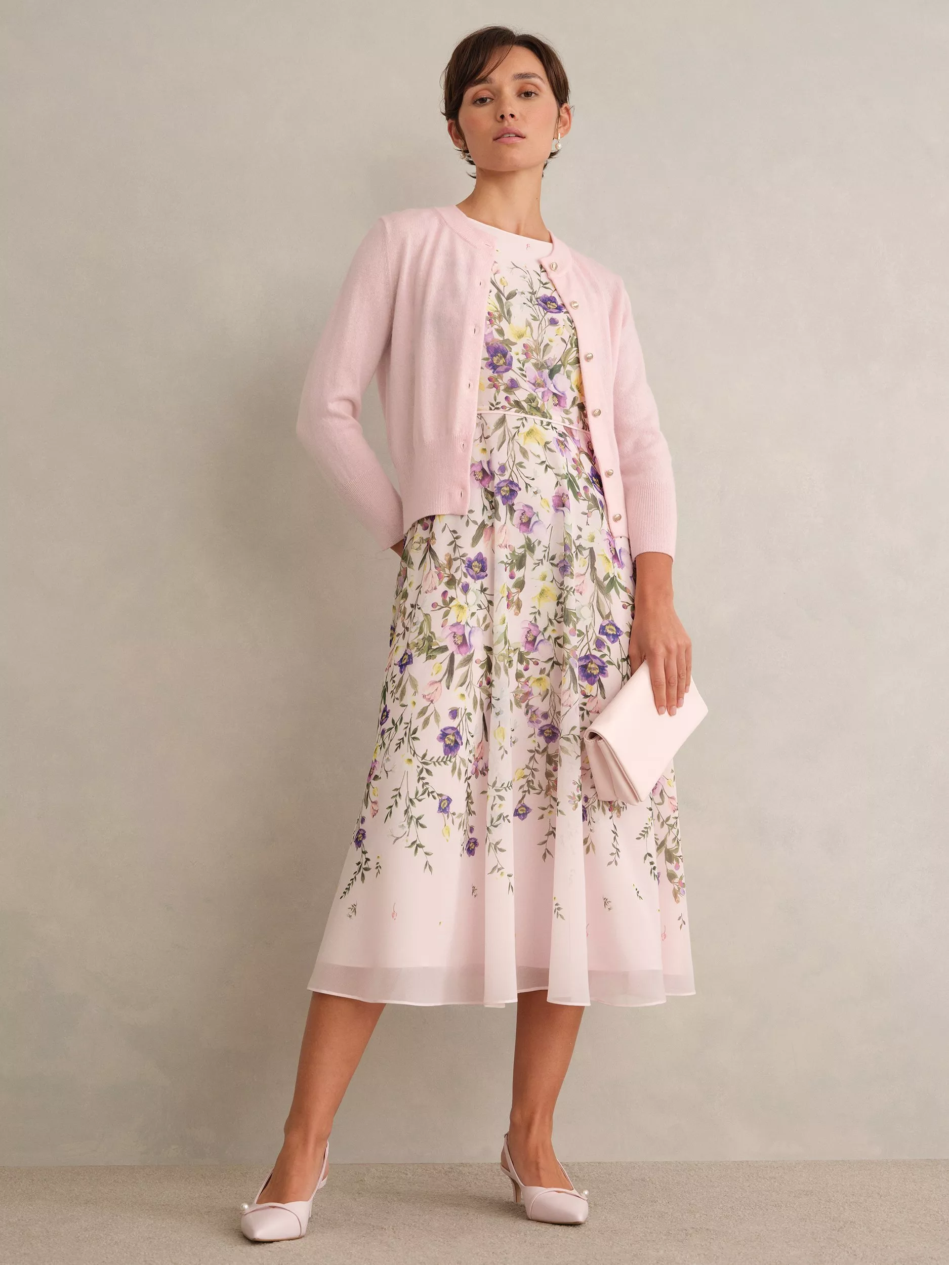 Cardigan John Lewis – Rose – Fille 10 Ans – Manches Longues – Neuf Avec étiquettes