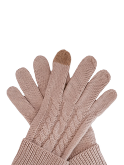 ACAI Merino Wool Blend Gloves, Almond