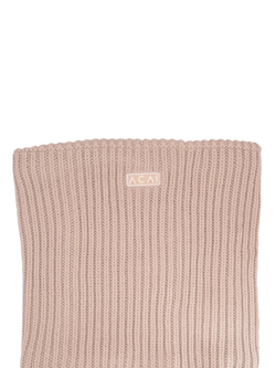 ACAI Merino Wool Blend Snood, Almond
