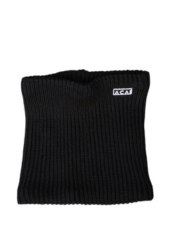 ACAI Merino Wool Blend Snood, Black