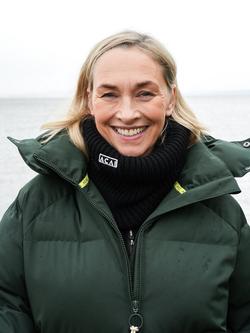 ACAI Merino Wool Blend Snood - view 2, Black