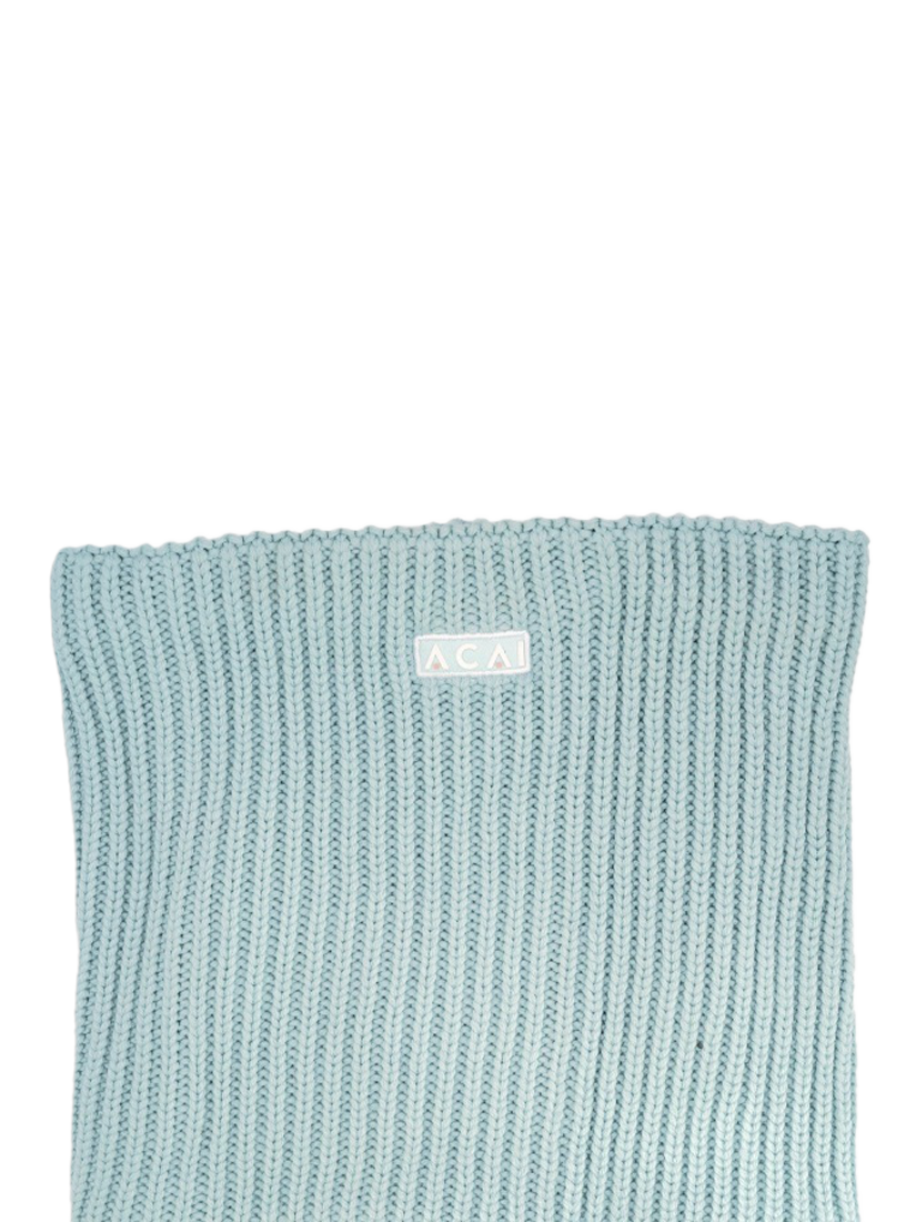 Product image 1 of 1, which shows ACAI Merino Wool Blend Snood, Sea Foam, One Size