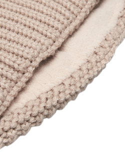 ACAI Merino Wool Blend Beanie - view 2, Almond