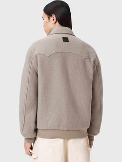 AllSaints Royce Wool Jacket - view 2, Mousy Brown