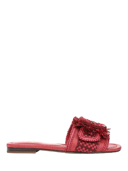 Sam Edelman Bambi Playa Slider Sandals, Summer Red