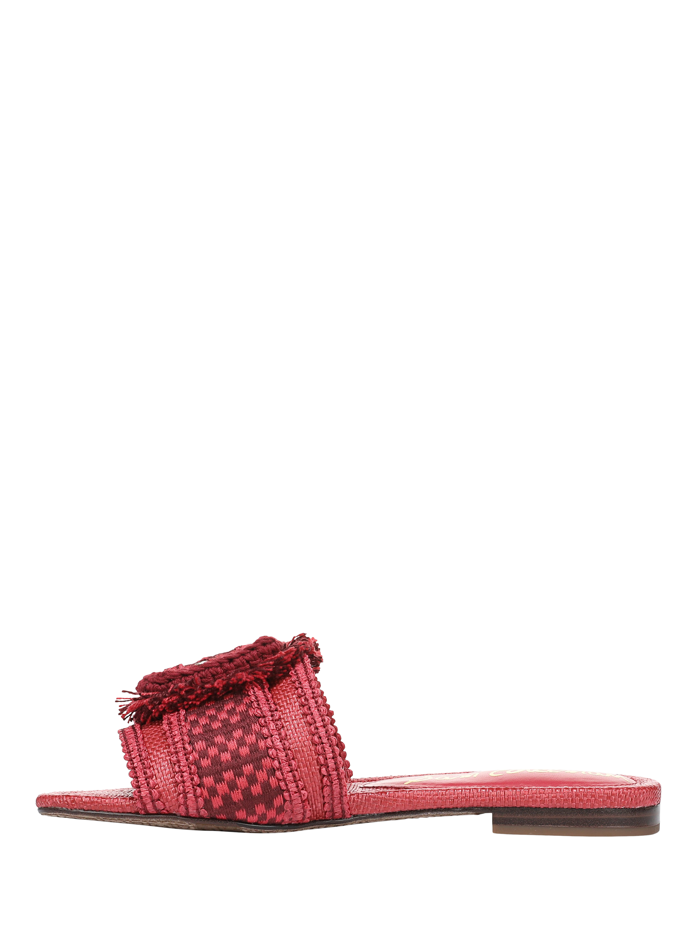 Product image 2 of 6, which shows Sam Edelman Bambi Playa Slider Sandals, Summer Red, 3.5
