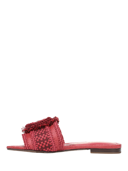 Sam Edelman Bambi Playa Slider Sandals - view 2, Summer Red