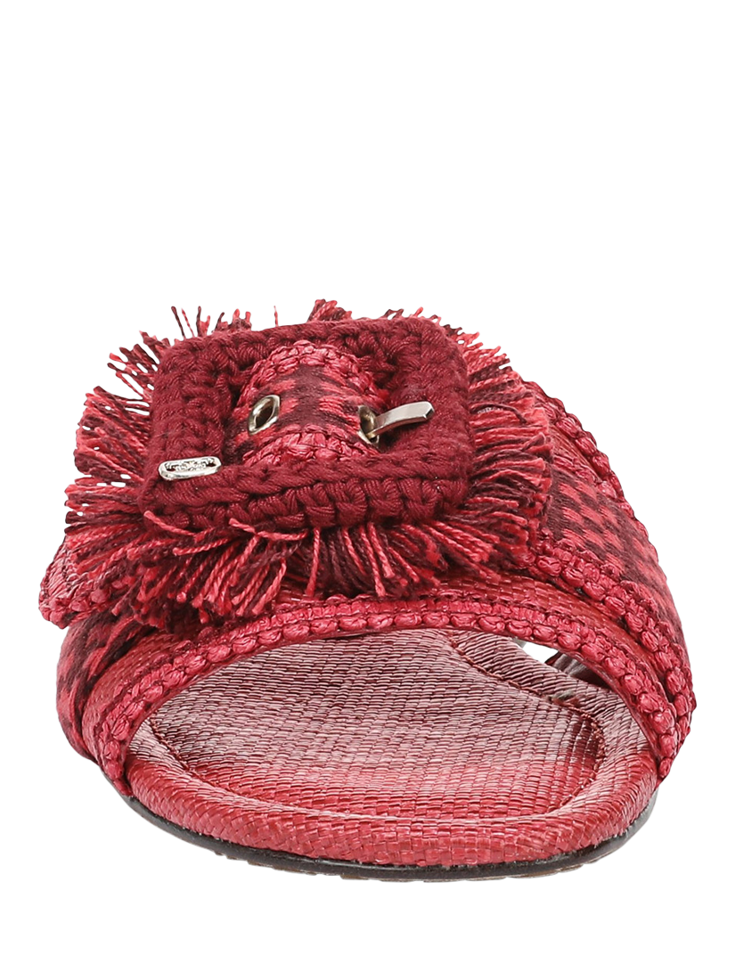 Product image 3 of 6, which shows Sam Edelman Bambi Playa Slider Sandals, Summer Red, 3.5