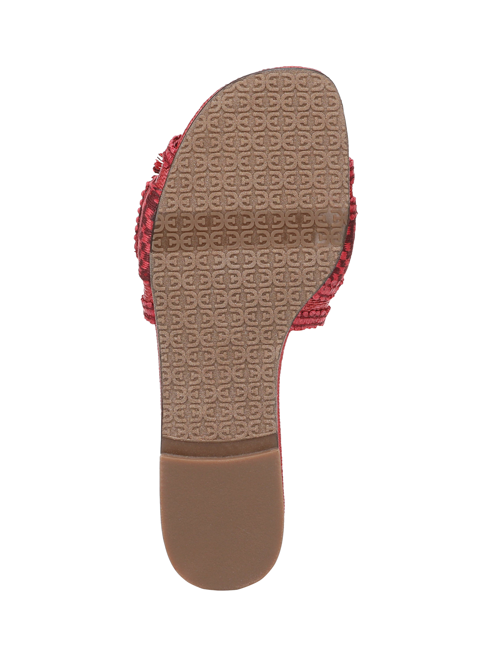 Product image 6 of 6, which shows Sam Edelman Bambi Playa Slider Sandals, Summer Red, 3.5