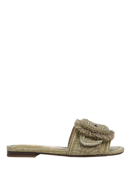 Sam Edelman Bambi Playa Slider Sandals, Washed Sage, Washed Sage