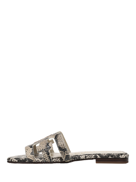 Sam Edelman Bay Leather Slider Sandals, Roccia - view 2, Roccia