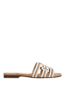 Sam Edelman Bay Multi Slider Sandals, Natural Beige Cork, Natural Beige Cork