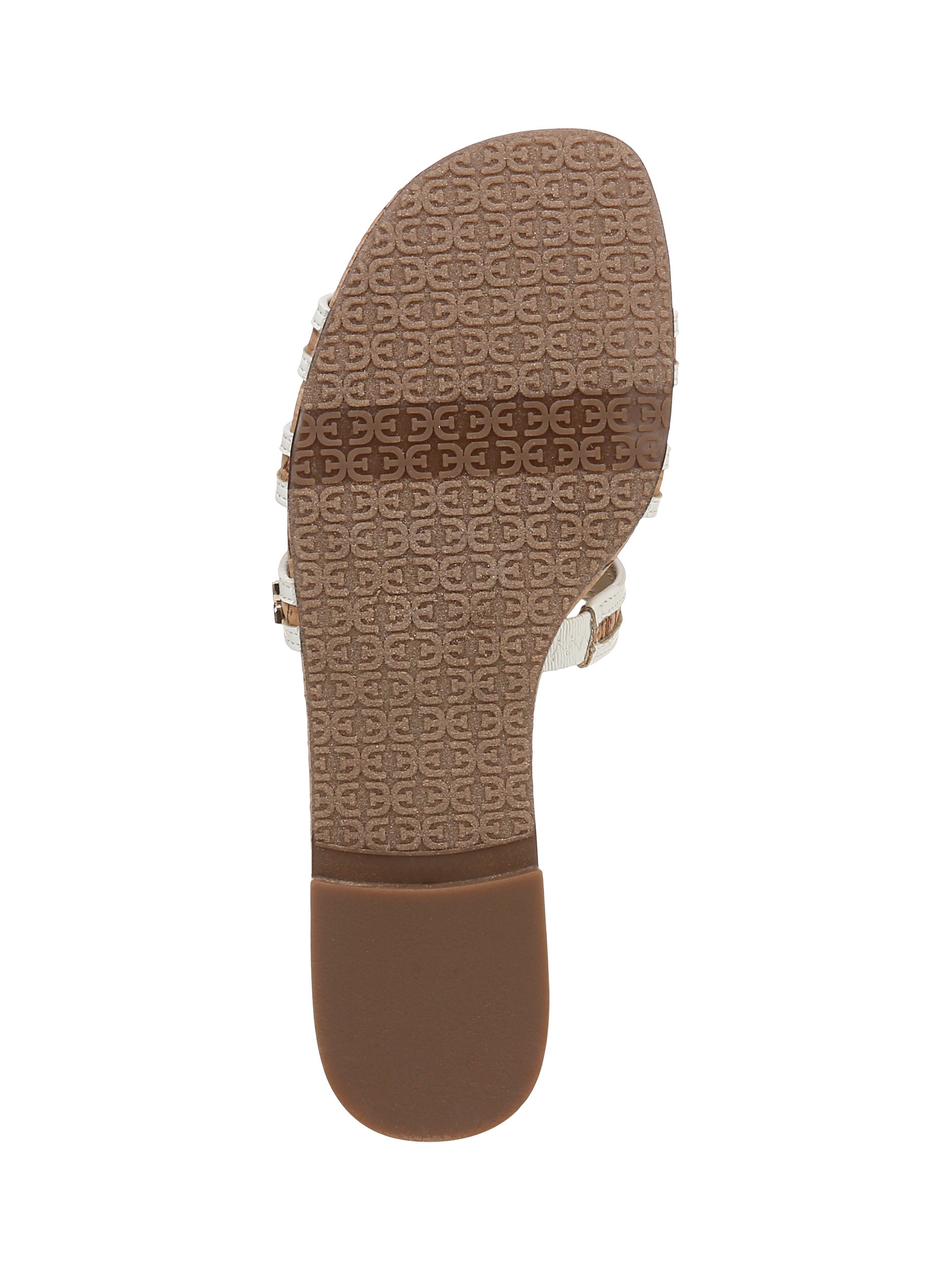Product image 6 of 6, which shows Sam Edelman Bay Multi Slider Sandals, Natural Beige Cork, 3