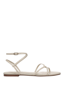 Sam Edelman Ellina Braid Strappy Flat Sandals, Modern Ivory