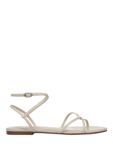 Sam Edelman Ellina Braid Strappy Flat Sandals, Modern Ivory