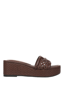 Sam Edelman Pauleena Espadrille Platform Sandals, Terazzo Brown