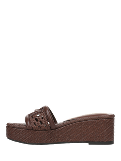 Sam Edelman Pauleena Espadrille Platform Sandals - view 2, Terazzo Brown
