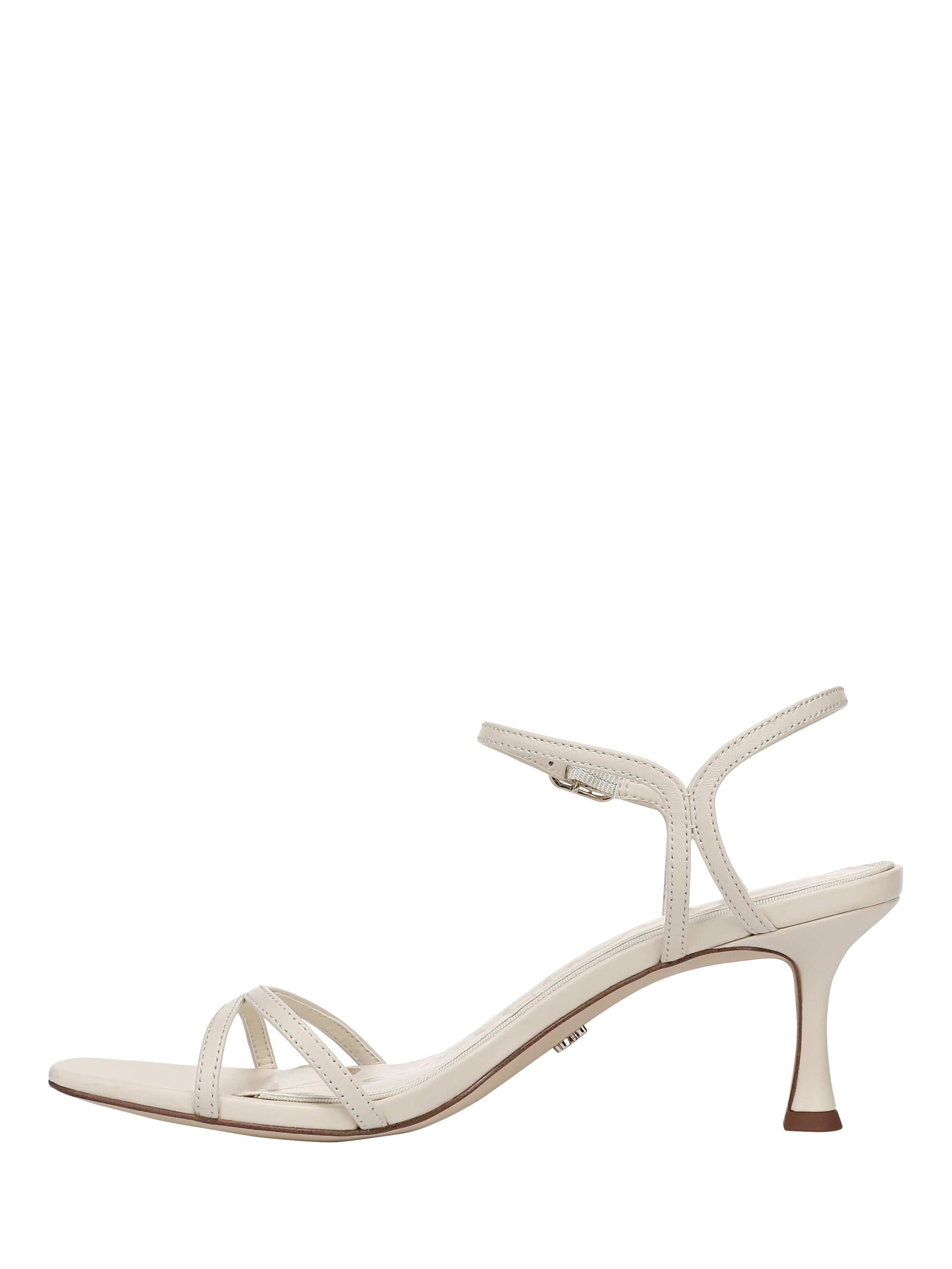 Product image 2 of 6, which shows Sam Edelman Presley Stiletto Heel Sandals, Modern Ivory, 4
