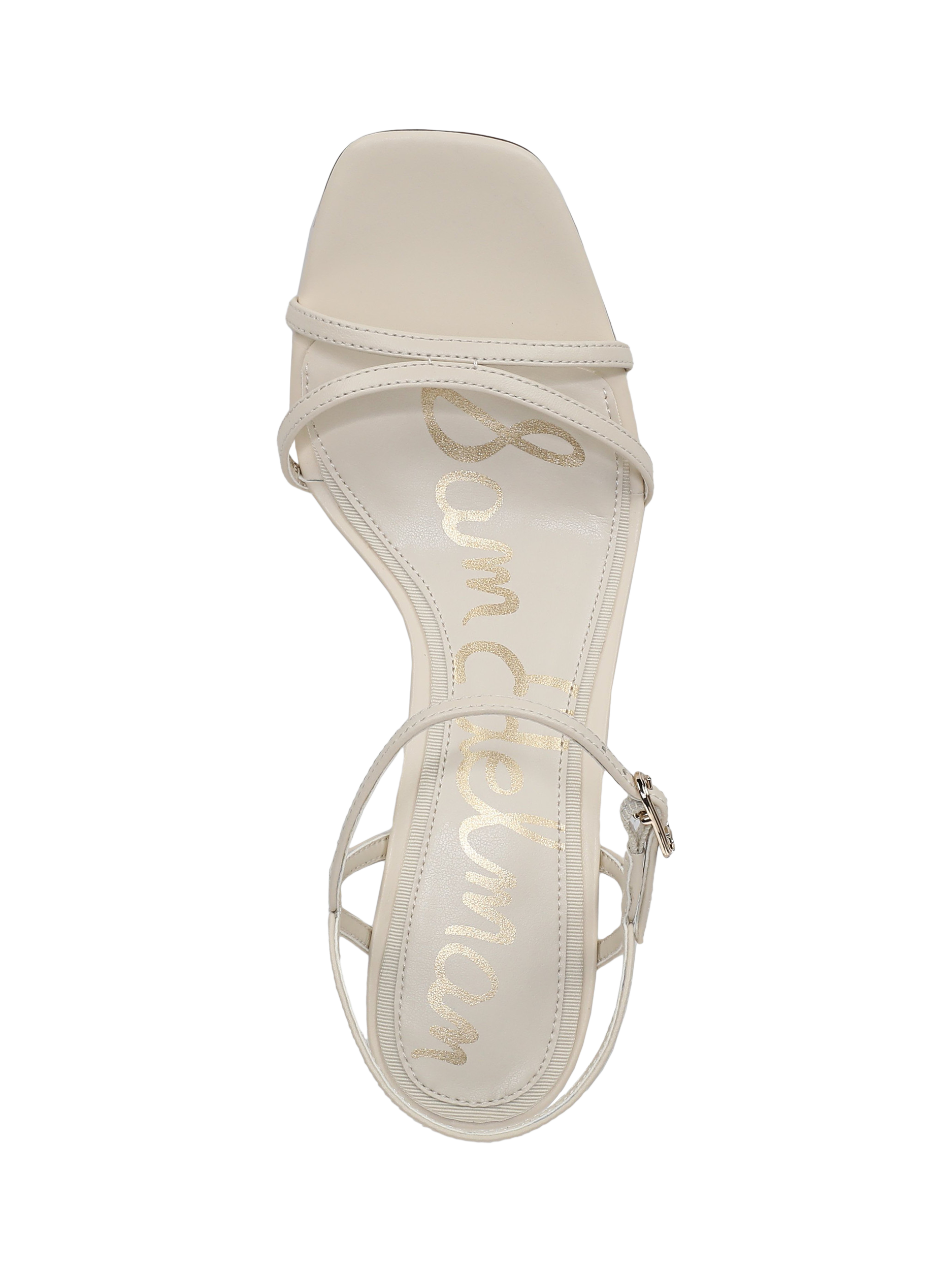 Product image 5 of 6, which shows Sam Edelman Presley Stiletto Heel Sandals, Modern Ivory, 4