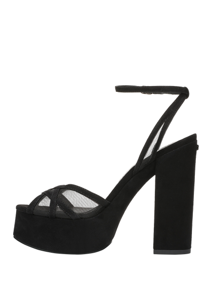 Sam Edelman Sandy Block Heel Platform Sandals, Black - view 2, Black