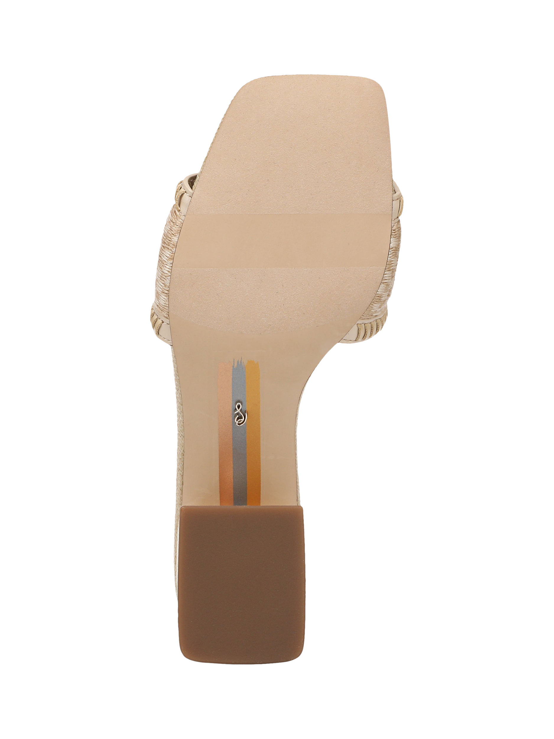 Product image 6 of 6, which shows Sam Edelman Waylon Playa Heeled Sandals, Summer Sand, 3