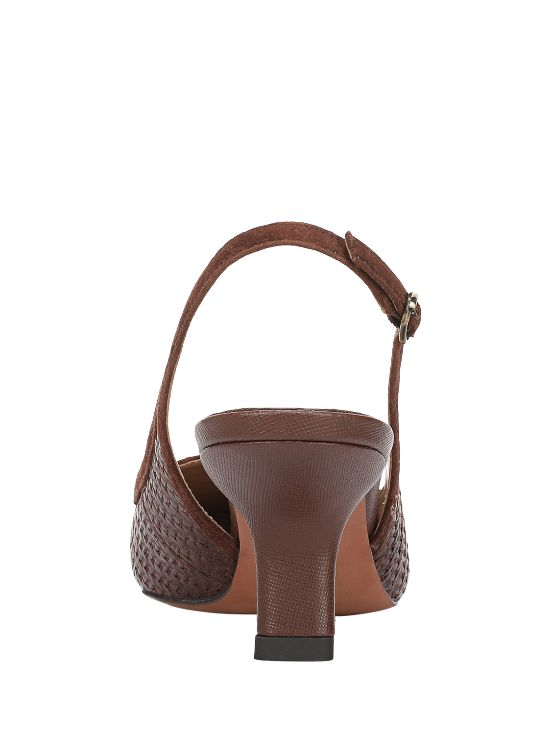 Product image 4 of 6, which shows Sam Edelman Bianka Slingback Pumps, Bourbon, 3.5